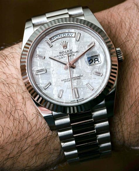 40mm day date rolex|Rolex Day-Date 40 prices.